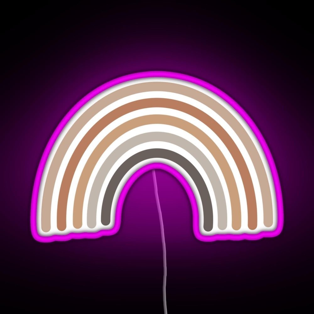 Boho Rainbow Rgb Neon Sign - Shineneon