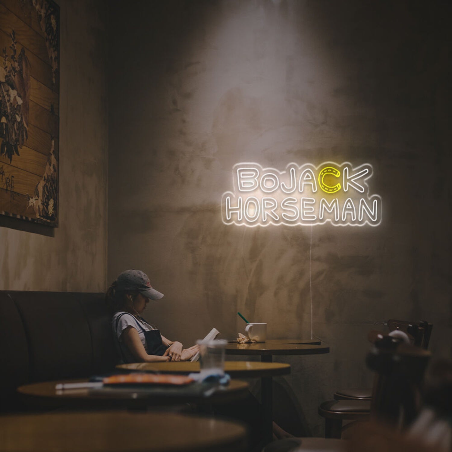 Bojack-Horseman Led Neon Sign Bars Game Rooms | Shineneon