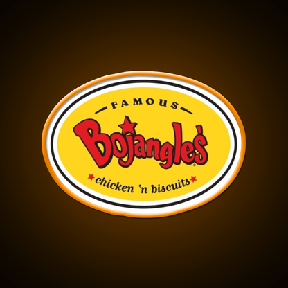 Bojangles Fast Food Led Neon Sign For Burger Place Rgb Color - Shineneon