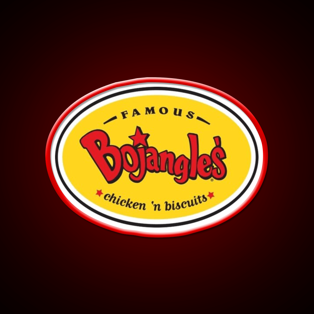 Bojangles Fast Food Led Neon Sign For Burger Place Rgb Color - Shineneon