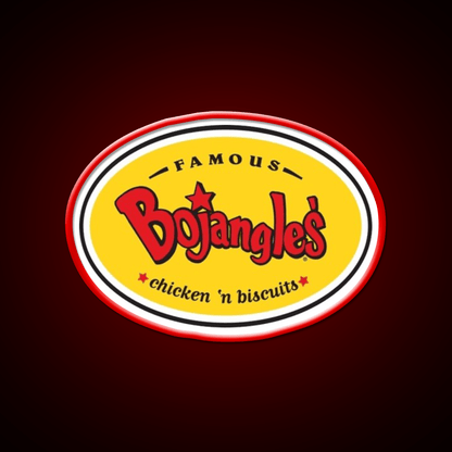 Bojangles Fast Food Led Neon Sign For Burger Place Rgb Color - Shineneon