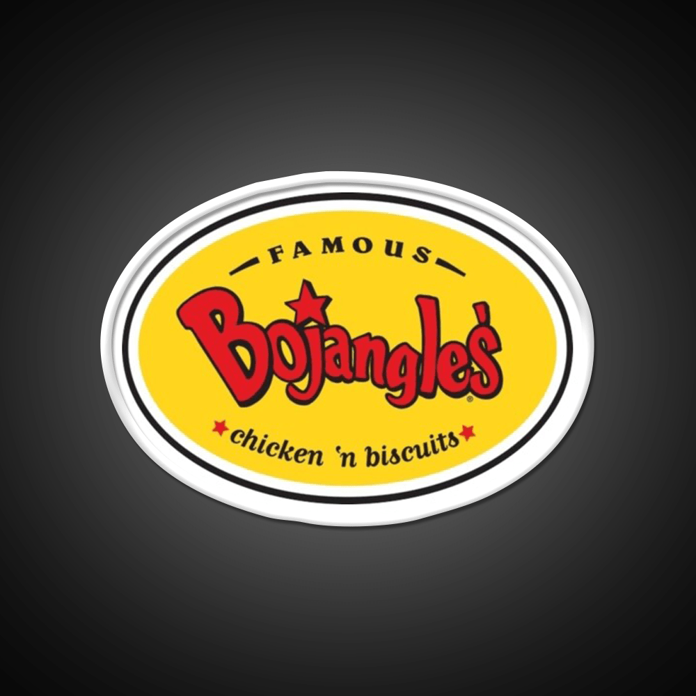 Bojangles Fast Food Led Neon Sign For Burger Place Rgb Color - Shineneon