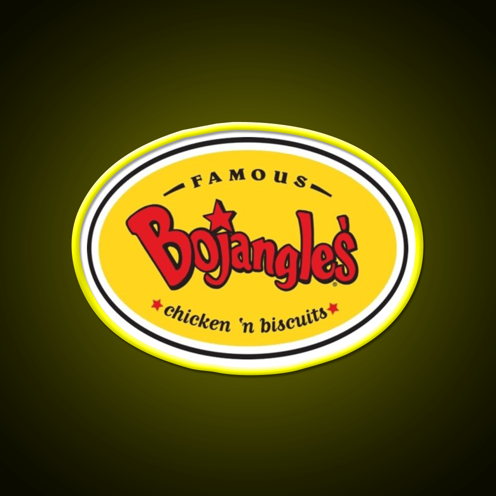 Bojangles Fast Food Led Neon Sign For Burger Place Rgb Color - Shineneon