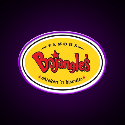 Bojangles Fast Food Led Neon Sign For Burger Place Rgb Color - Shineneon