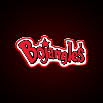 Bojangles Logo Fast Food Led Neon Sign For Burger Place Rgb Color