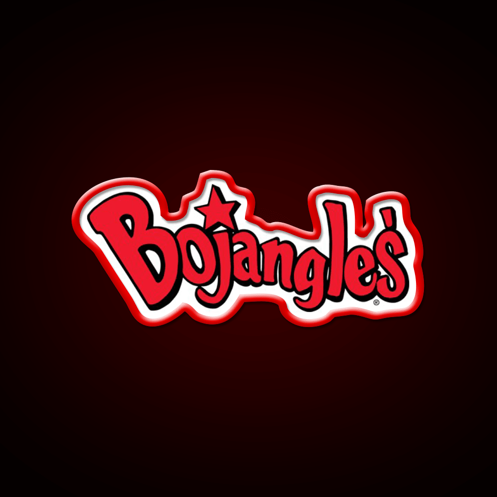 Bojangles Logo Fast Food Led Neon Sign For Burger Place Rgb Color - Shineneon