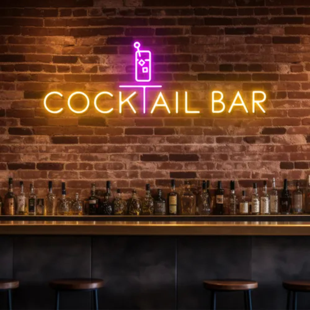 Bold Cocktail Bar Led Neon Sign | Shineneon