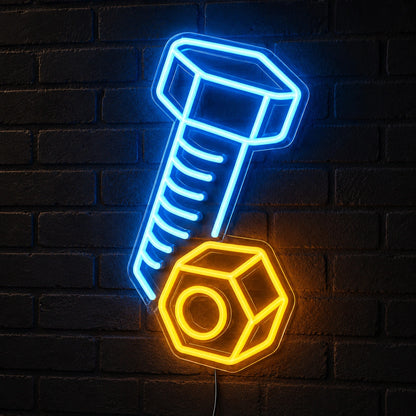 Bolt And Nut Neon Sign LED Neon Sign high-converting product image