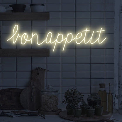 Bon Appetit Led Neon Sign - Shineneon