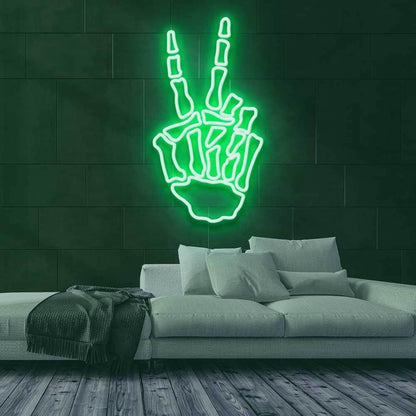 Bone Hand Neon Sign | Shineneon