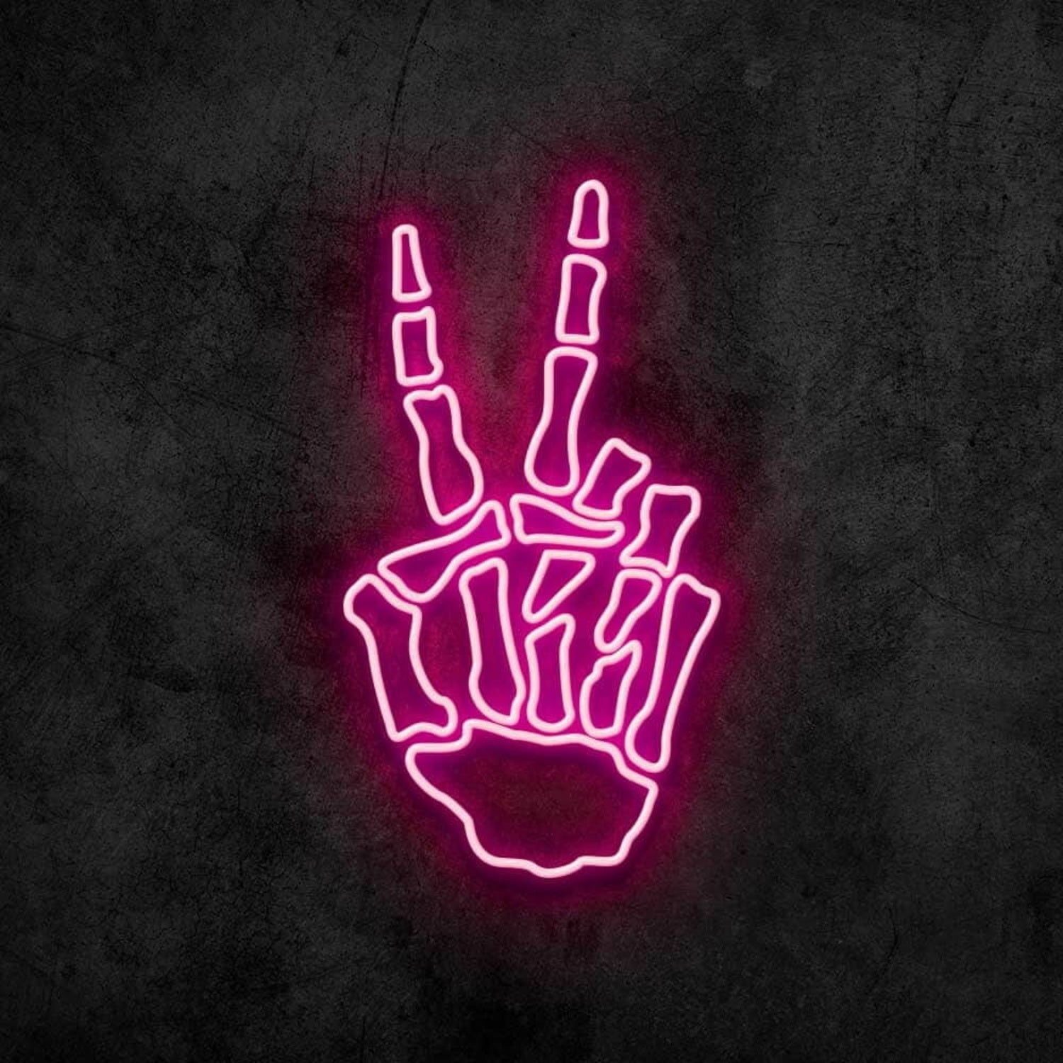 Bone Hand Neon Sign | Shineneon