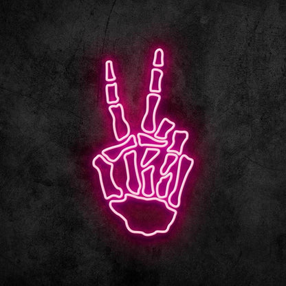 Bone Hand Neon Sign | Shineneon