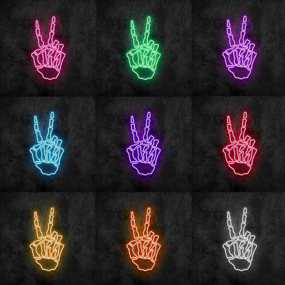 Bone Hand Neon Sign | Shineneon