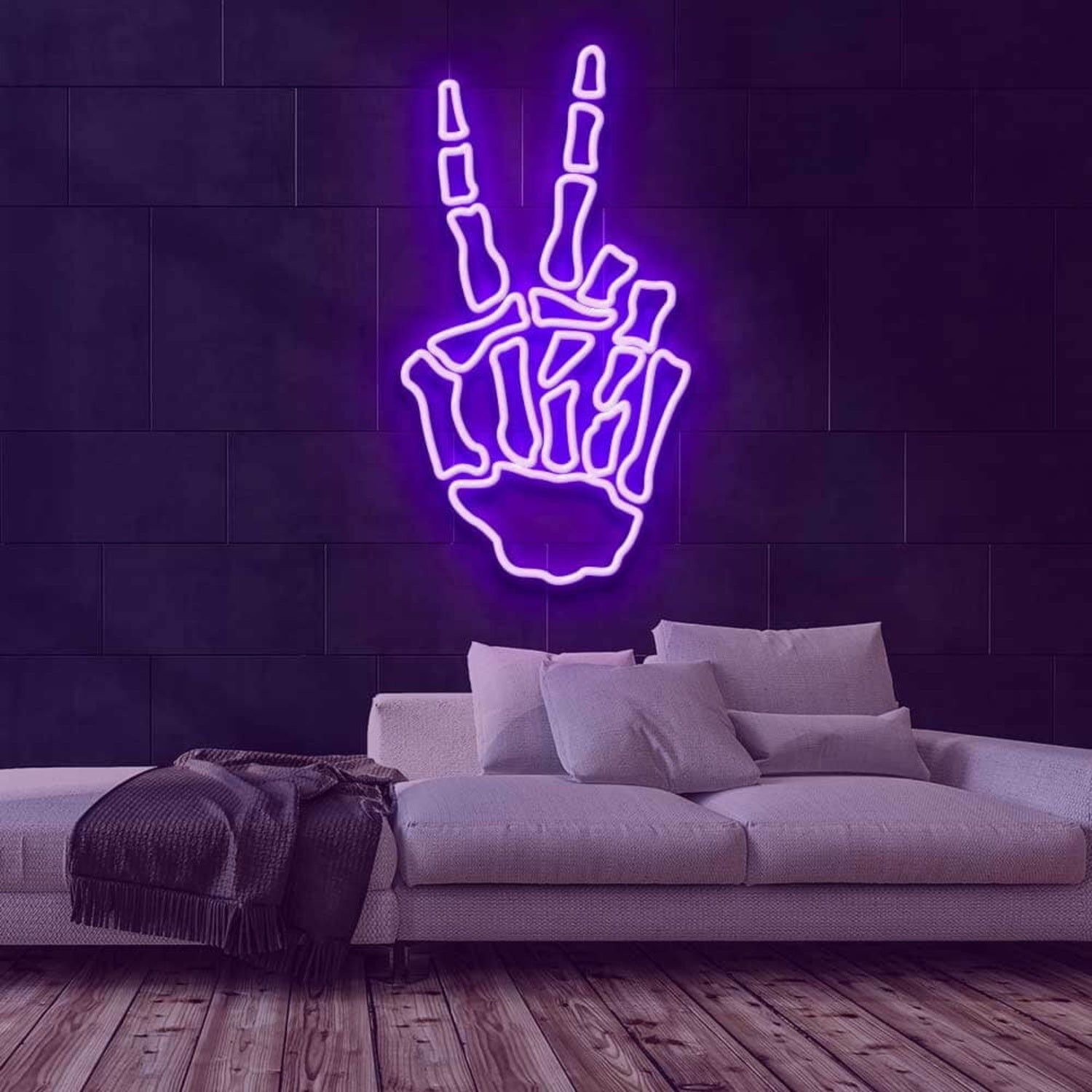 Bone Hand Neon Sign | Shineneon