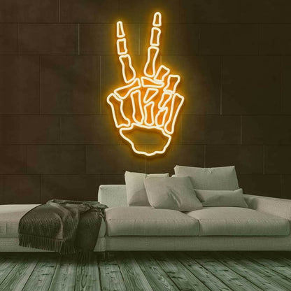 Bone Hand Neon Sign | Shineneon
