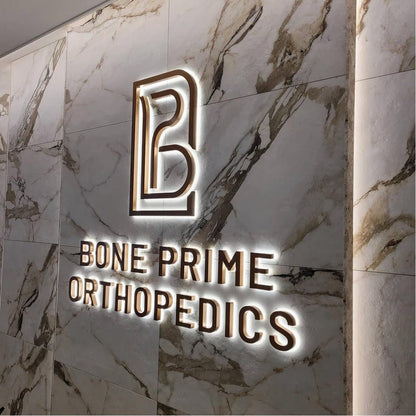 Bone Prime Orthopedics 3D Backlit Channel Letters Led Light Sign - Shineneon
