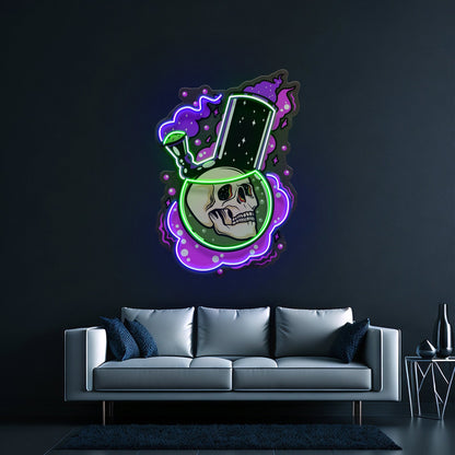 Bong Skull Led Neon Sign Light Custom Led Signs - Shineneon