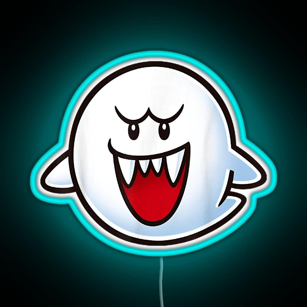 Boo Face Rgb Neon Sign - Shineneon
