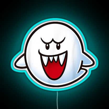 Boo Face Rgb Neon Sign - Shineneon