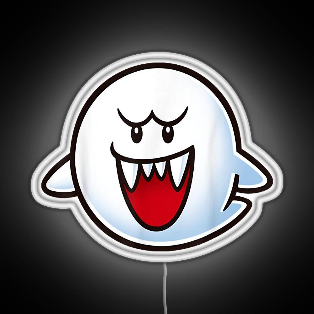 Boo Face Rgb Neon Sign - Shineneon