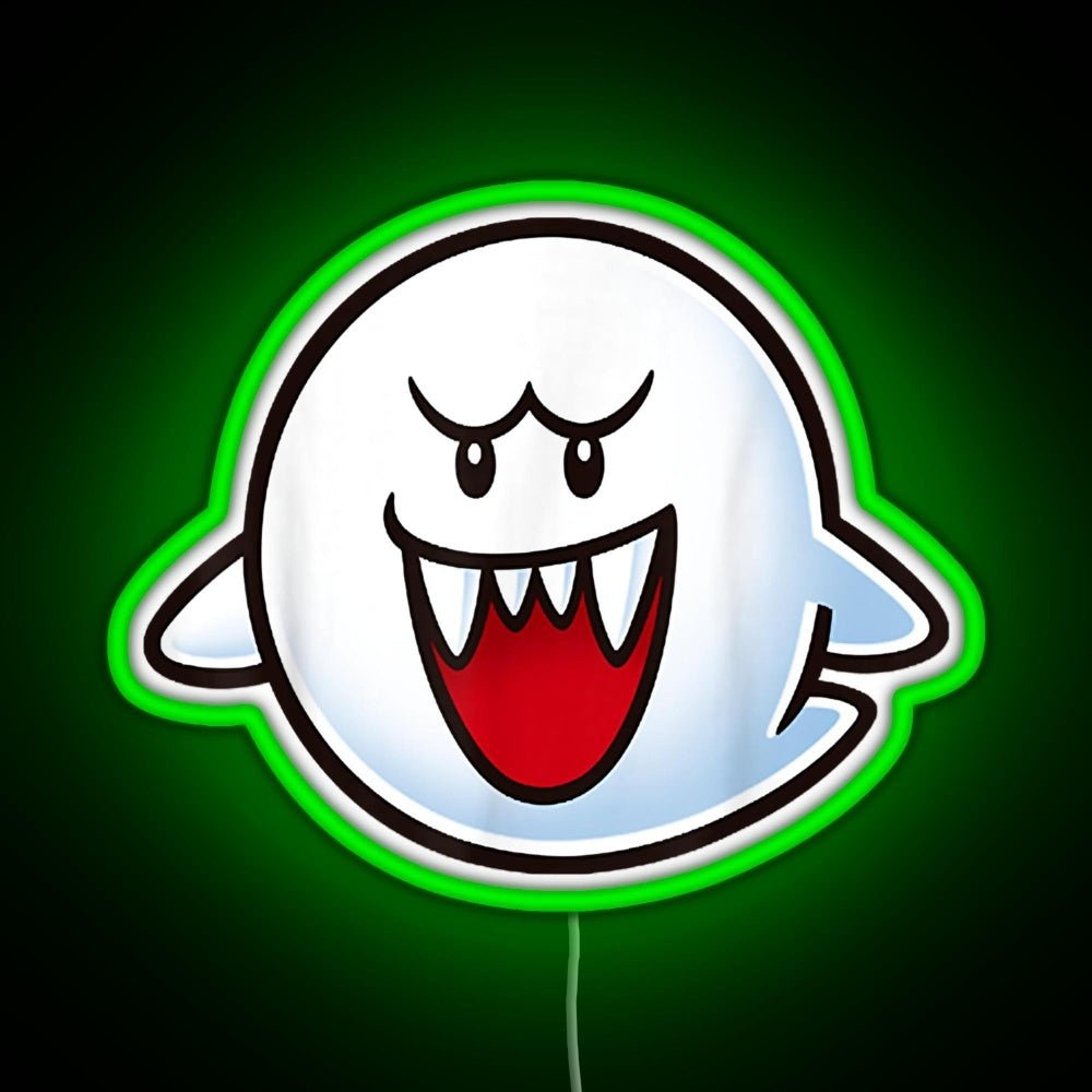 Boo Face Rgb Neon Sign - Shineneon