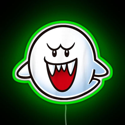 Boo Face Rgb Neon Sign - Shineneon
