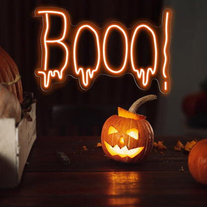 Boo Halloween Neon Sign Party Decorations | Shineneon