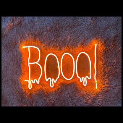 Boo Halloween Neon Sign Party Decorations | Shineneon