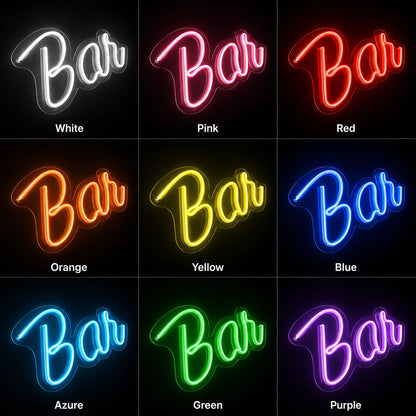 Boo LED Neon Sign - 05 Color Grid