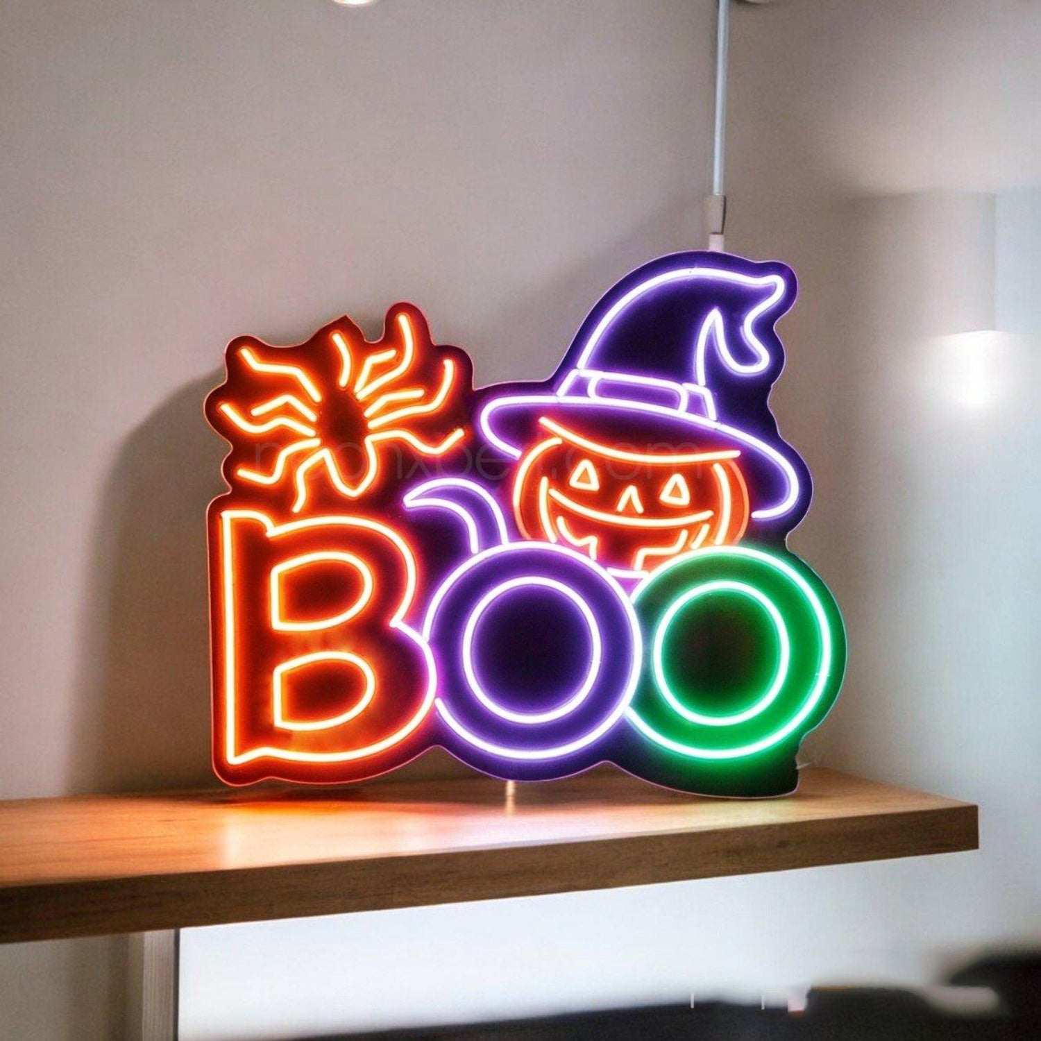 Boo Led Neon Sign Halloween Party Led Light Decoration | Shineneon