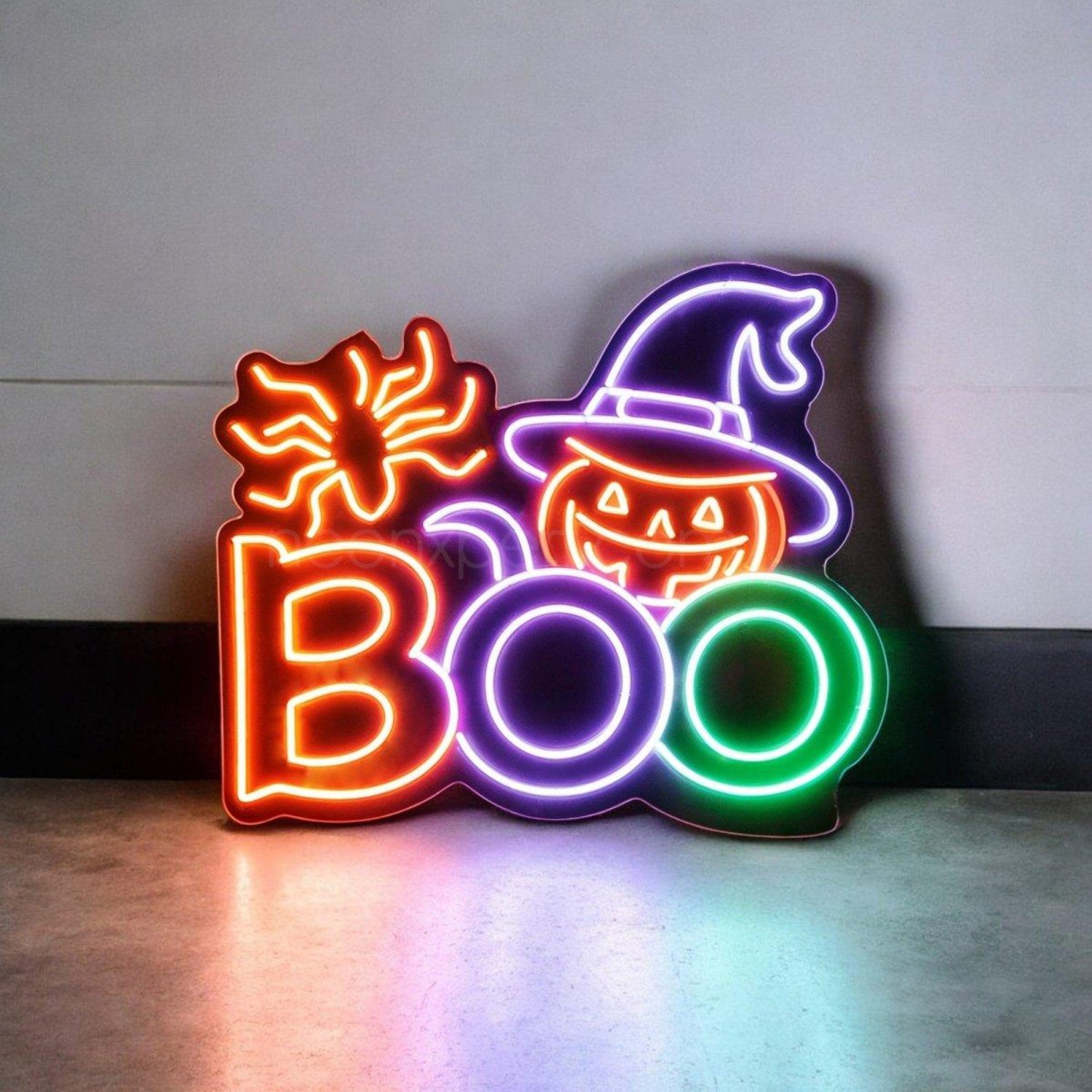 Boo Led Neon Sign Halloween Party Led Light Decoration | Shineneon