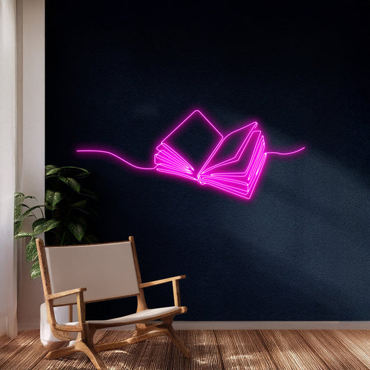 Book Neon Light