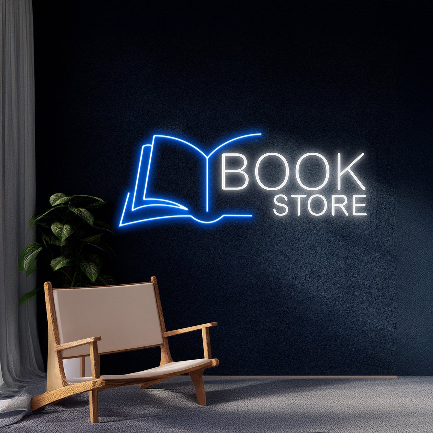 Book Store Neon Sign