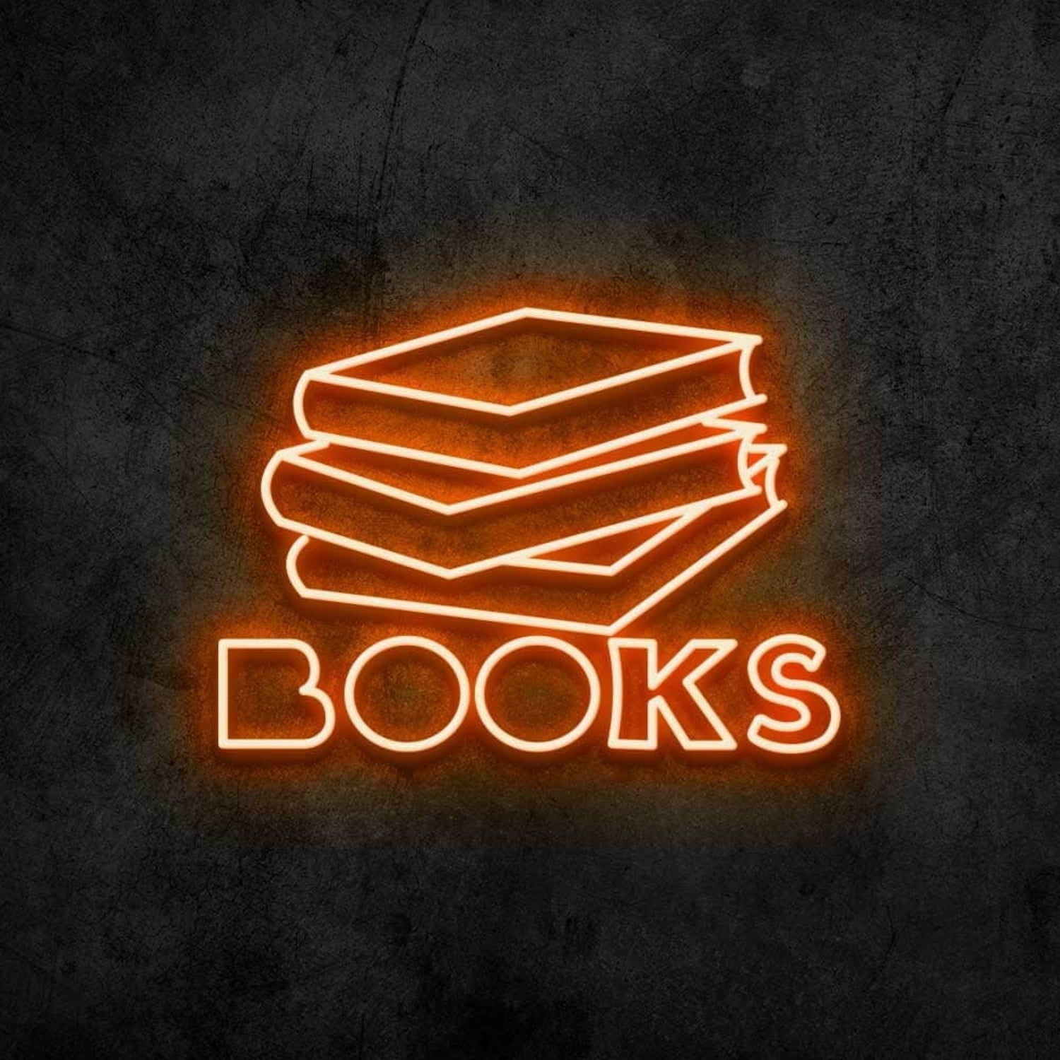 Books Led Neon Sign Bedroom Wall Decor - Shineneon