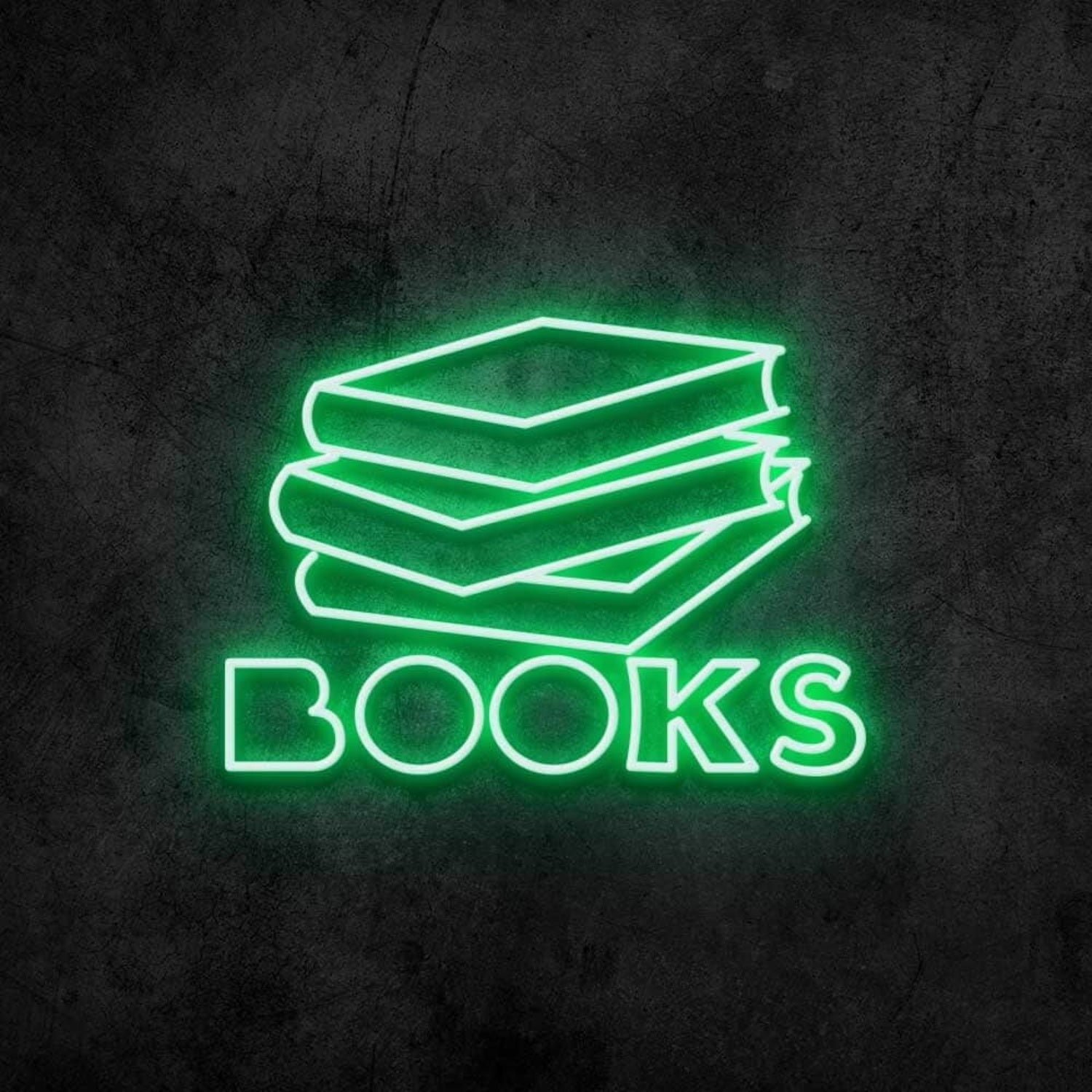 Books Led Neon Sign Bedroom Wall Decor - Shineneon