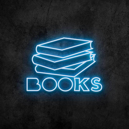 Books Led Neon Sign Bedroom Wall Decor - Shineneon