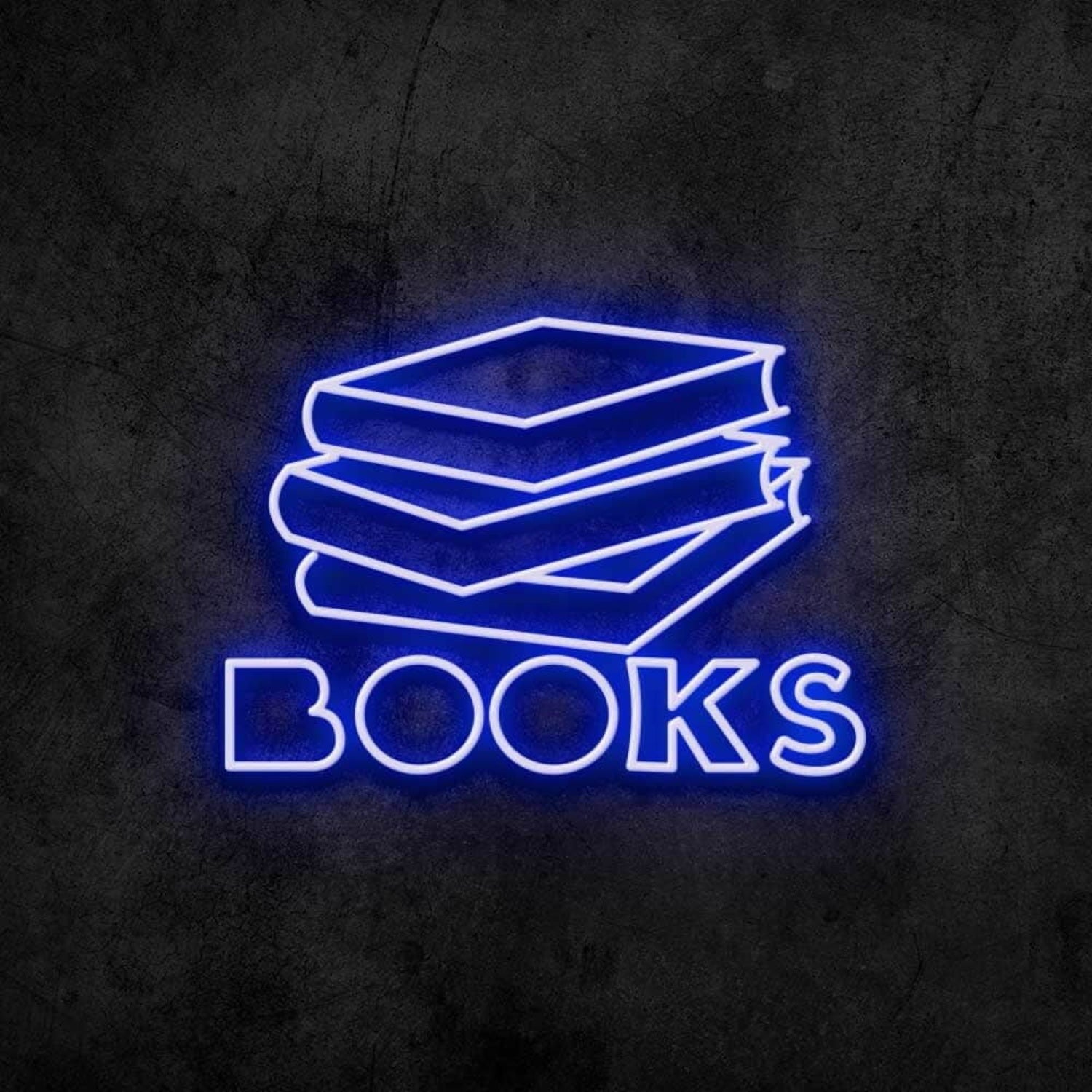 Books Led Neon Sign Bedroom Wall Decor - Shineneon