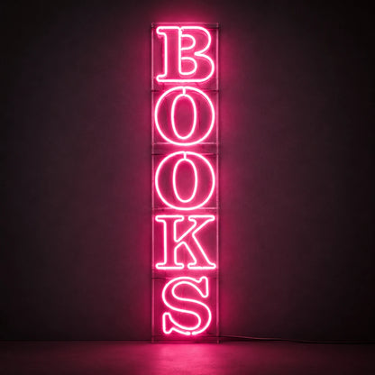 Books LED Neon Sign Home Wall Art - 01 Original Product Image