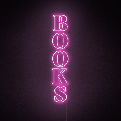 Books Led Neon Sign Wall Art | Shineneon