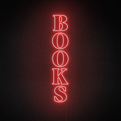 Books Led Neon Sign Wall Art | Shineneon