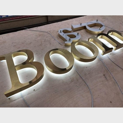 Boom 3D Backlit Channel Letters Led Light Sign - Shineneon