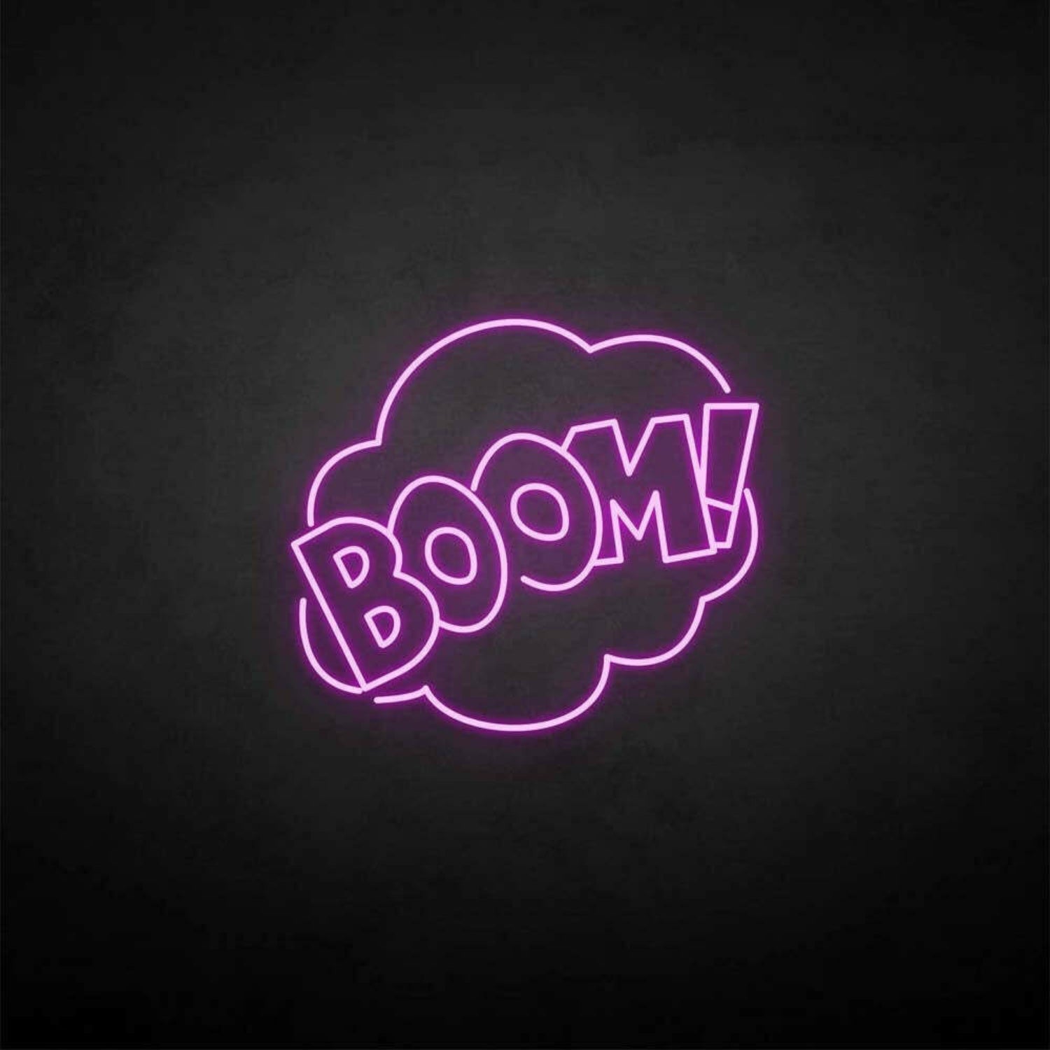 Boom Led Neon Sign For Wall Decor - Shineneon