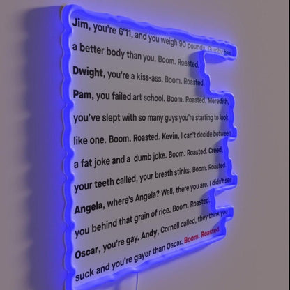 Boom Roasted Rgb Led Neon Sign - Shineneon