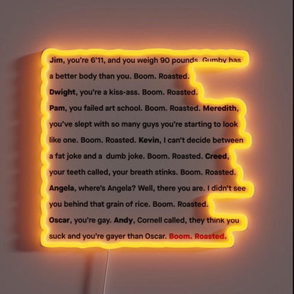 Boom Roasted Rgb Led Neon Sign - Shineneon