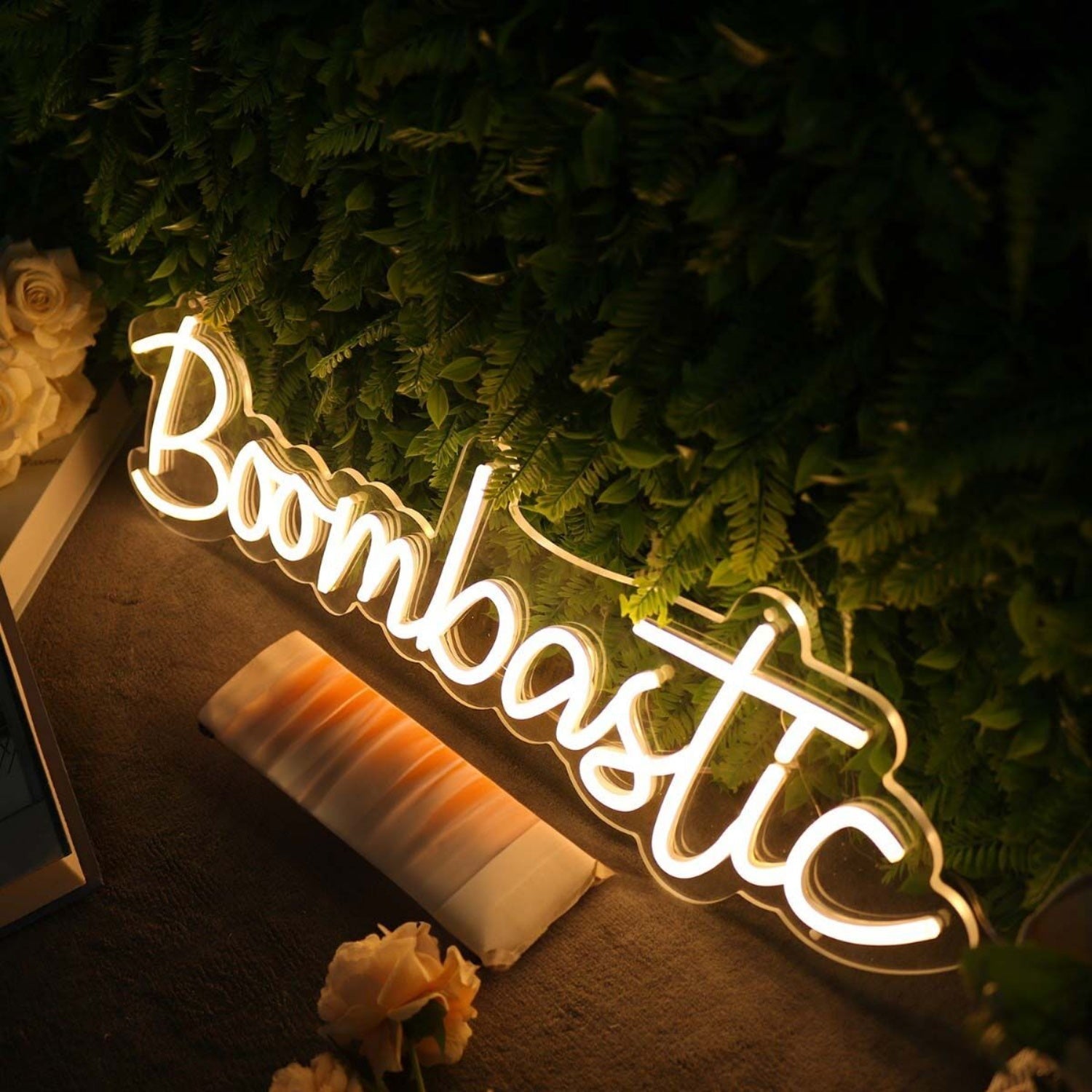 Boombastic Yellow Led Neon Sign - Shineneon