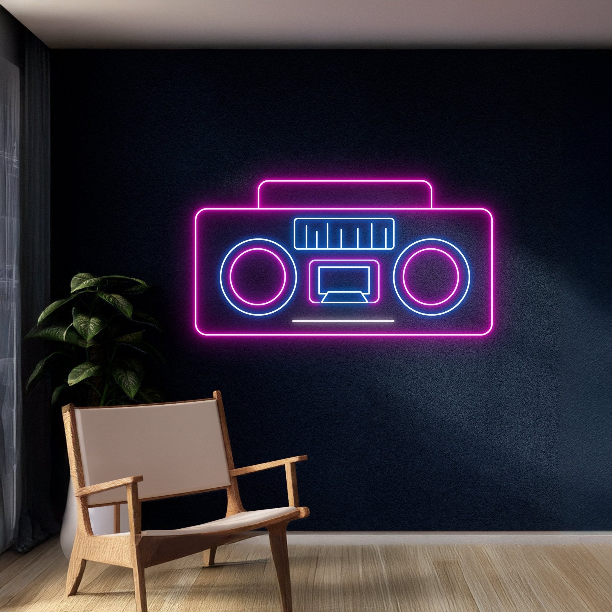 Boombox Neon Sign - Shineneon