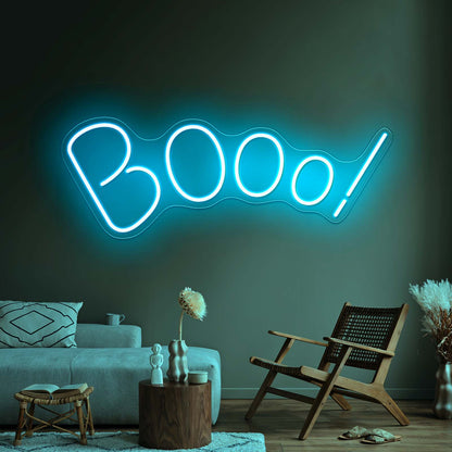 Booo Neon Sign Halloween Led Neon Sign