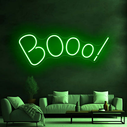 Booo Neon Sign Halloween Led Neon Sign