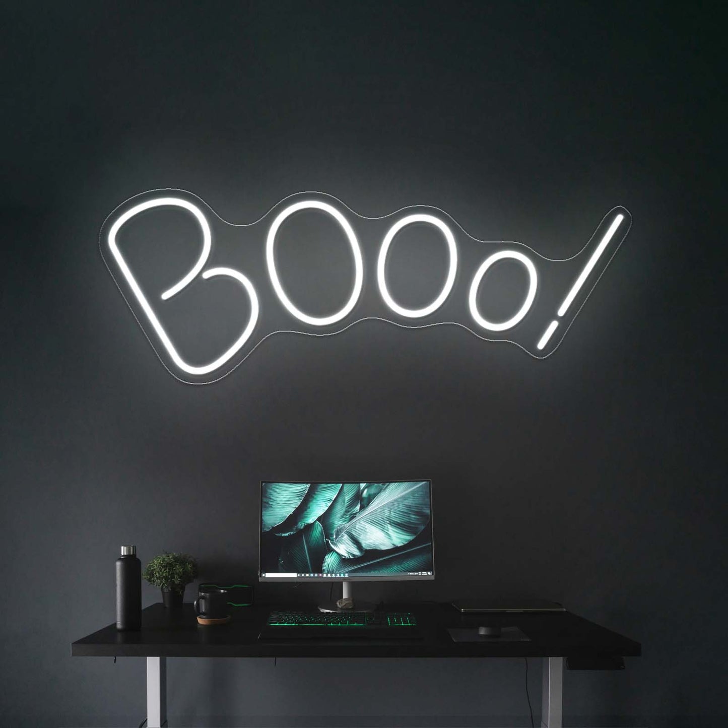 Booo Neon Sign Halloween Led Neon Sign