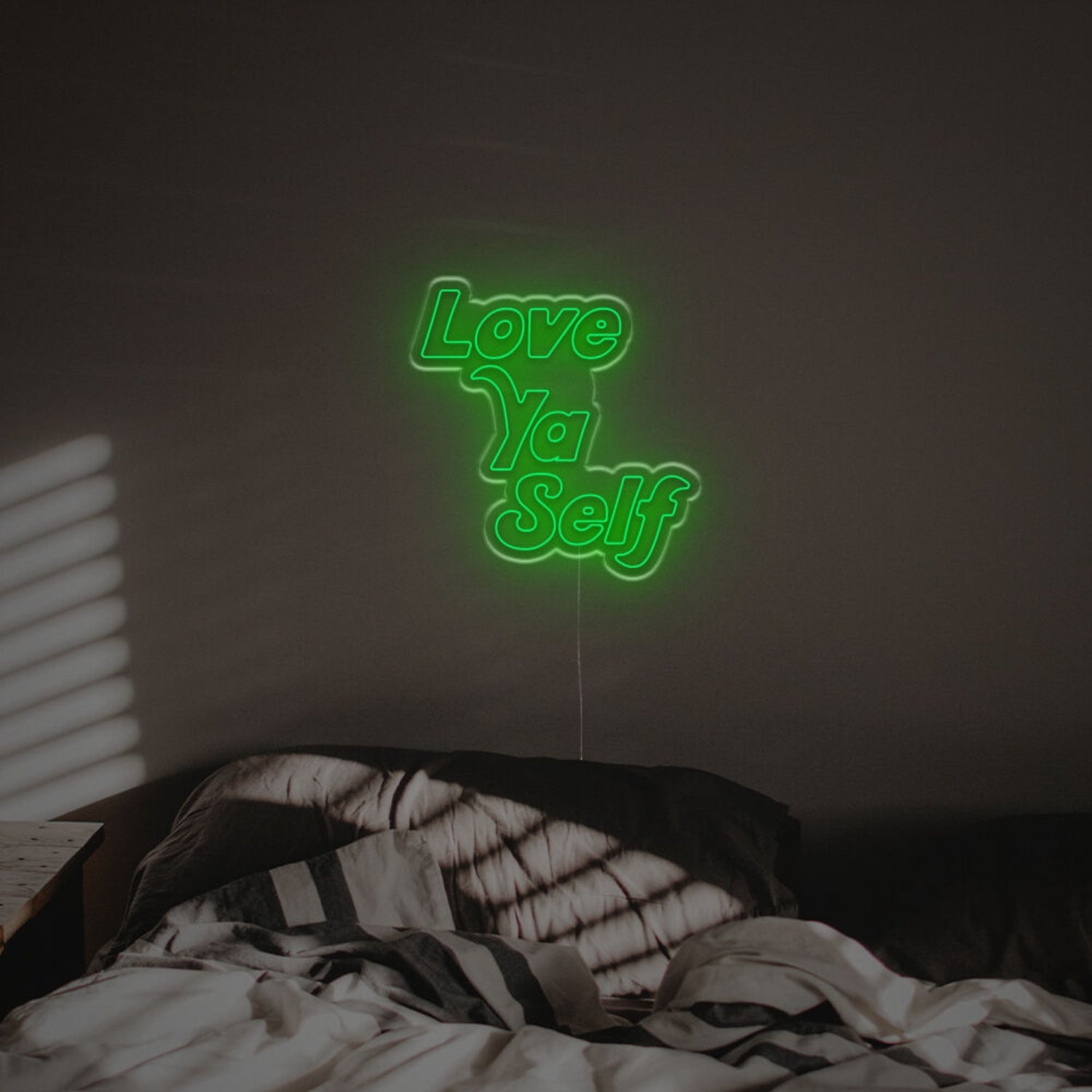 Boost Your Bedroom Vibe With The Love Ya Self Led Neon Sign | Shineneon